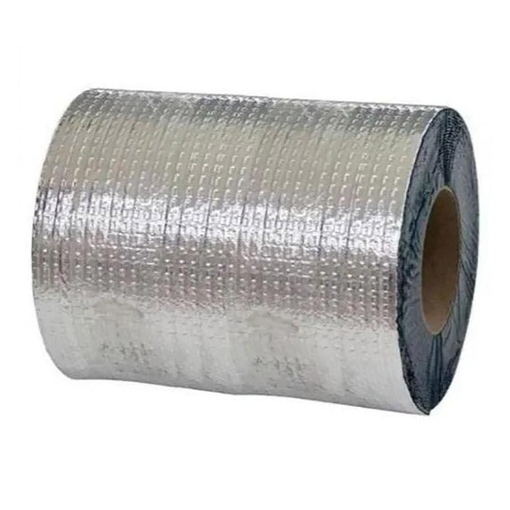 Fita Manta Asfáltica Auto Adesiva Aluminizada 20Cm X 10M