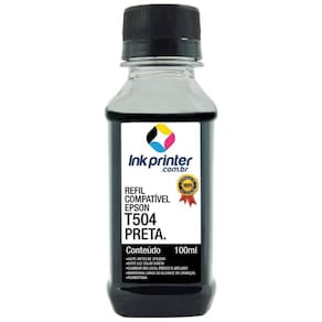 Tinta para Epson L6171 - Preto - Compatível InkPrinter (T504 - 100ml)