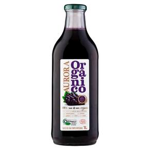 Suco De Uva Integral Orgânico Aurora Tinto 1000Ml