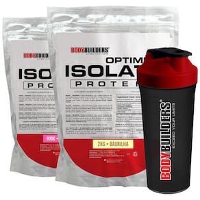Kit Optimum Isolate Whey Protein 2Kg+ Optimum