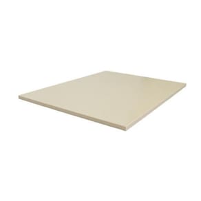 Tábua De Corte Liso Polietileno Pead Bege 08X300X500Mm