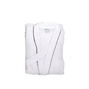 Roupão Atoalhado 100% Algodão Briza Branco 4022 Tamanho M