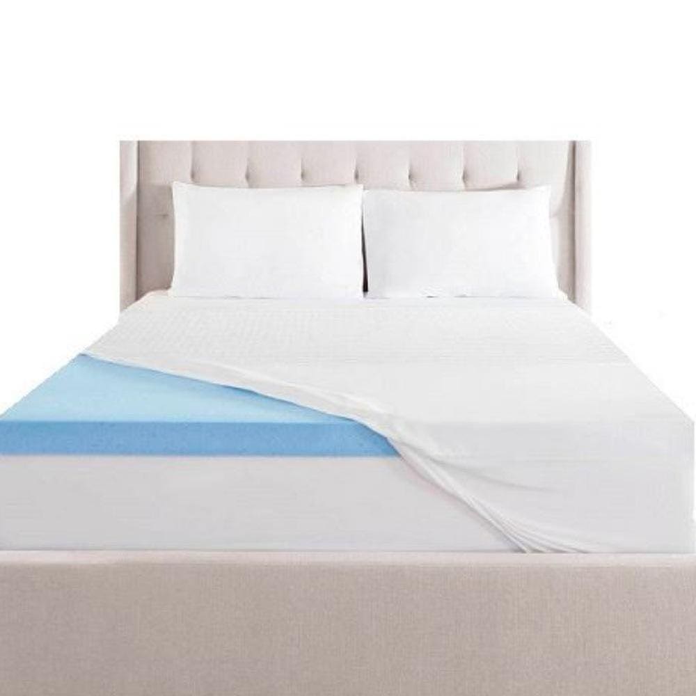 Pillow Top Viscoelástico Nasa Gel Solteiro 0,78X1,88X0,05M
