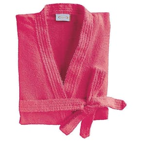 Roupão Lepper Adulto Felpudo Quimono Malibu M Pink