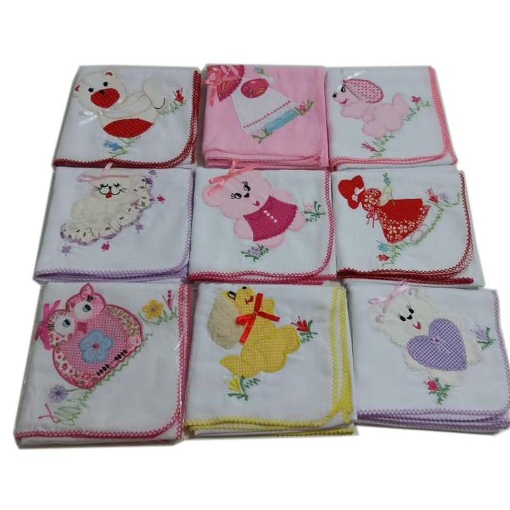 Kit Tudo Para Um Recém Nascido Bebê Enxoval Menina