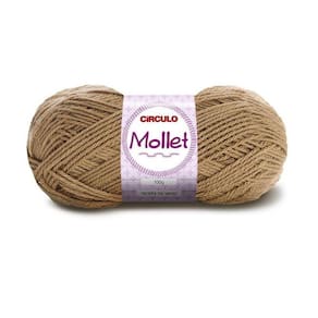 Lã Mollet Circulo 100G 7628- Andiroba