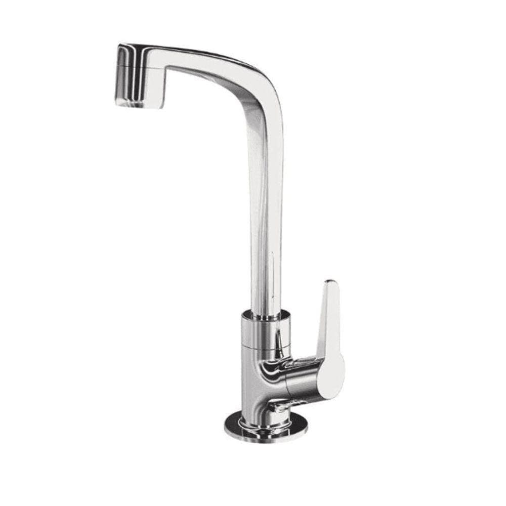 Torneira Cromado Lavabo Bica Alta Flatt- 1195 F71