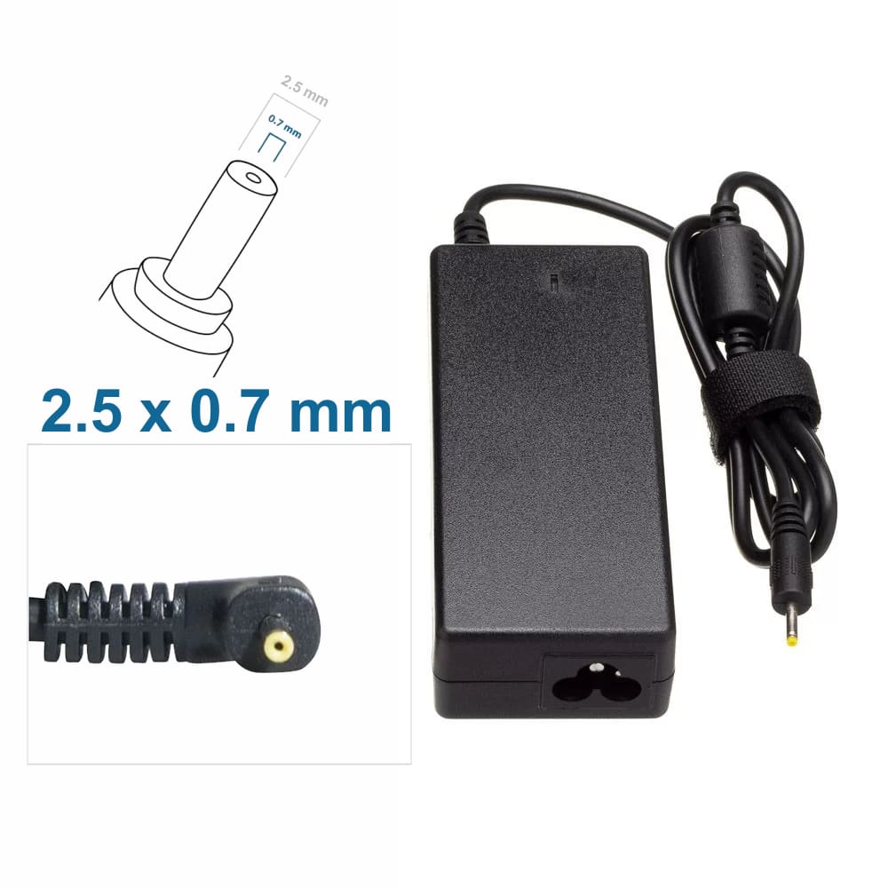 Fonte Para Notebook 19V 2.1A 40W Pino 2.5x 0.7mm Knup KP-519A