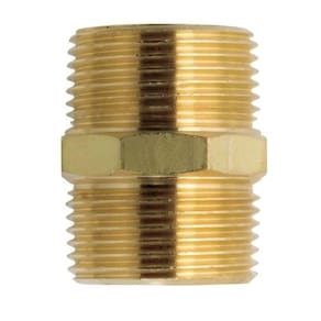 Nipel Metal Roscável 1.1/4 X 1.1/4 Náutico Barco