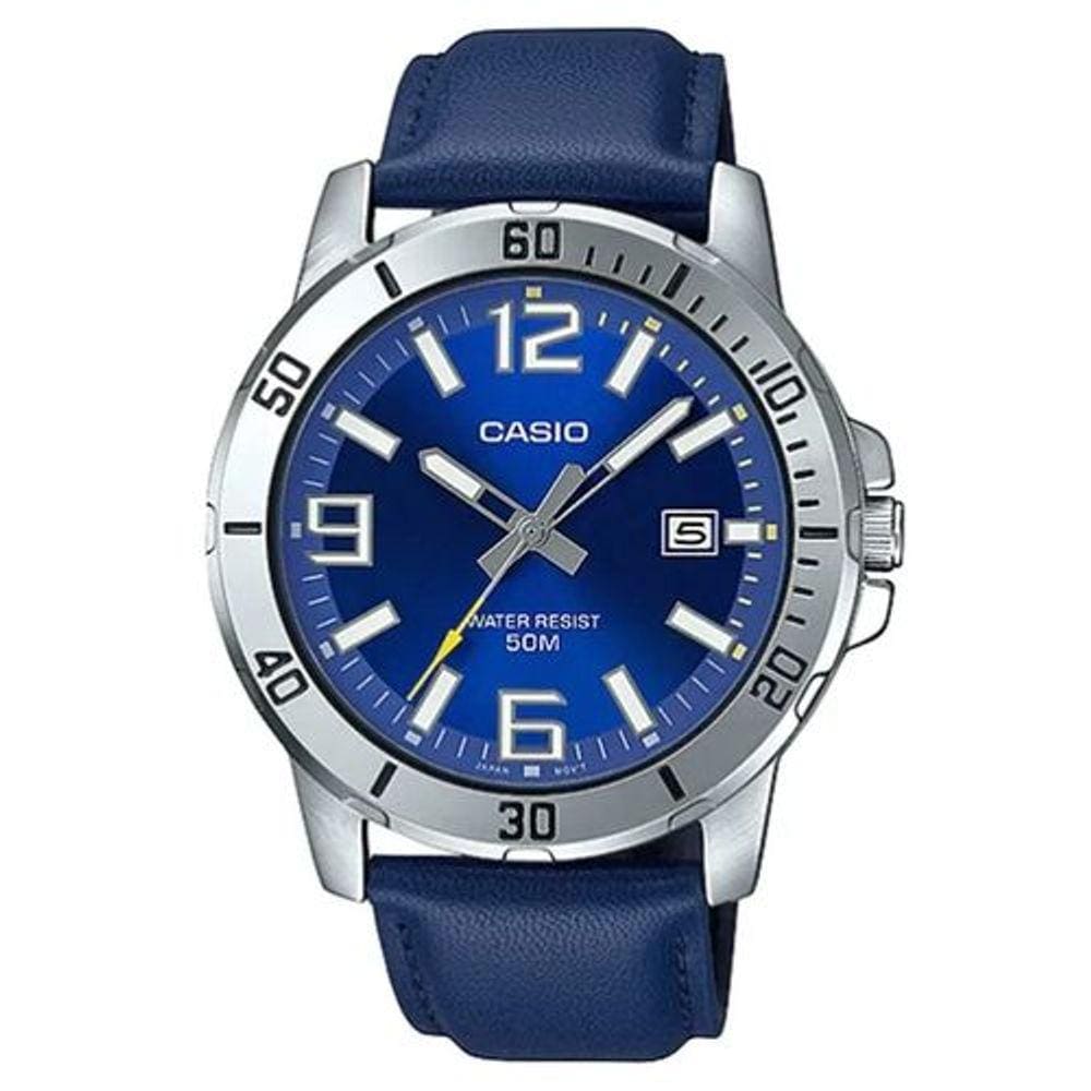 Relógio Casio Masculino Analógico Collection MTP-VD01L-2BVUDF