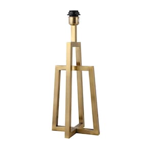 Base para Abajur Veneto 22cm 18cm 52.5cm1xe27 40w Bella Iluminação Dourado