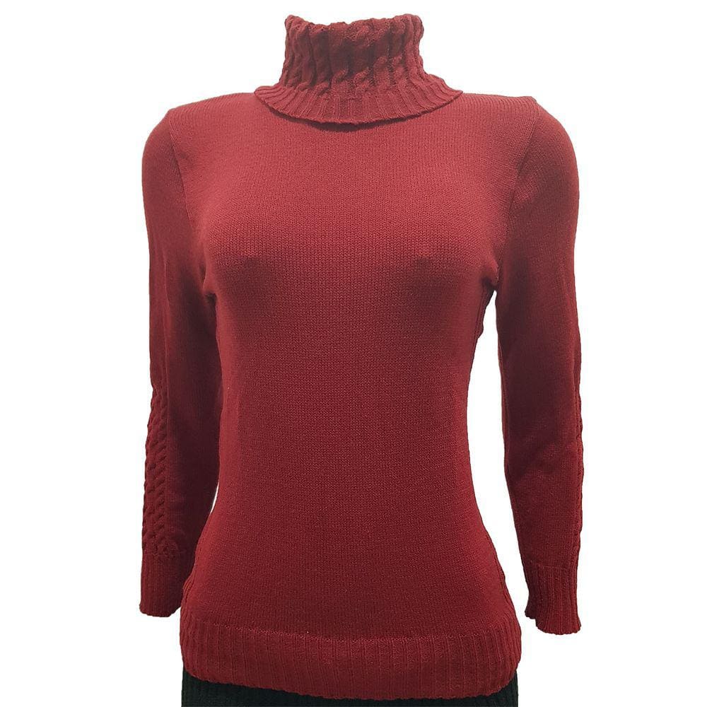 Blusa Katlen Tricot Trança manga