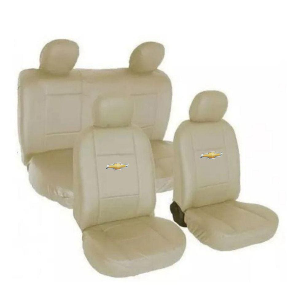 kit de capa para banco automotivo em 100%couro para corsa joy 2002