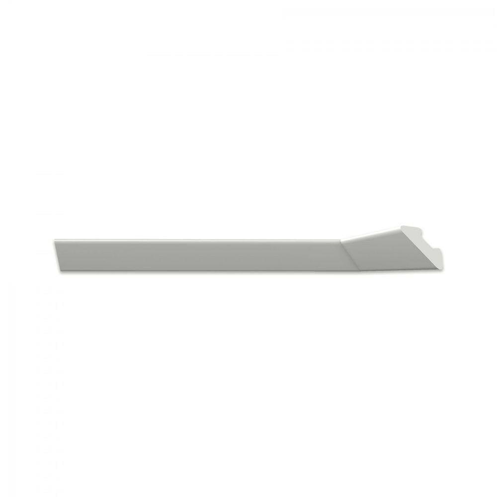 Roda Teto Perfil de Poliestireno L45 HomEstar - caixa com 6 m - Branco