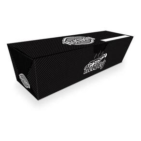 Embalagem De Cachorro Quente Hotdog Delivery 25Cm Preto 300U