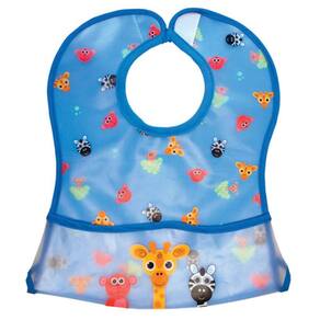 Babador com Bolso Animais