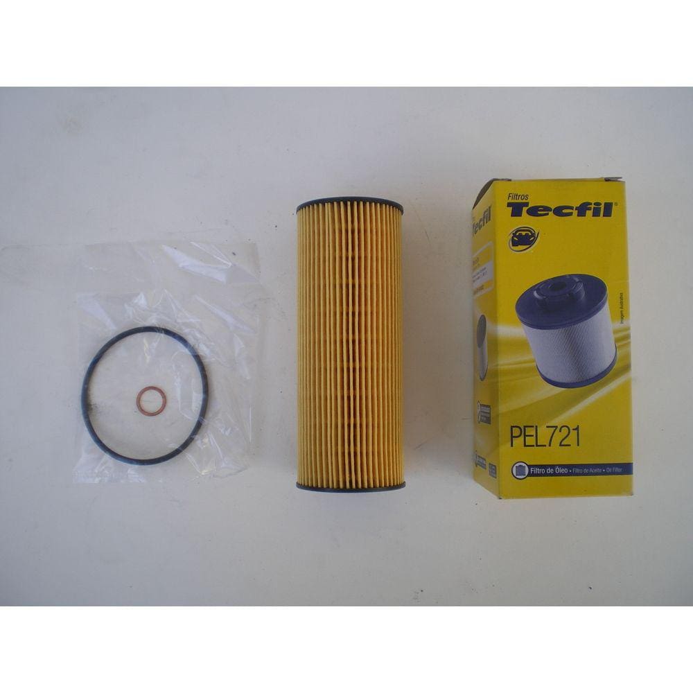 Filtro de óleo Mercedes C180 C220 C230 C280 até 2001 W202 W203 ML230 SLK230 300E Ssangyong Kyron Rexton Musso Tecfil