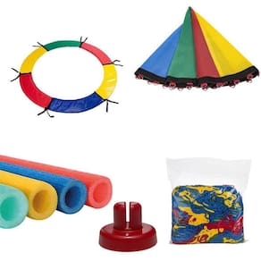 Kit Acessório Premium para Cama Elástica 3,66M ChicoPlay Sem Mola PN