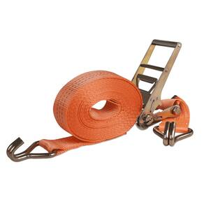 Conjunto Cinta e Catraca 100mm 9m 10T Laranja Gancho J