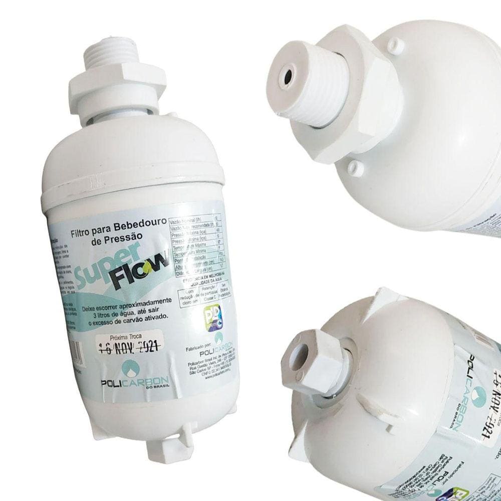 Kit 2 Filtro Refil Bebedouro Pressão Coluna Bag