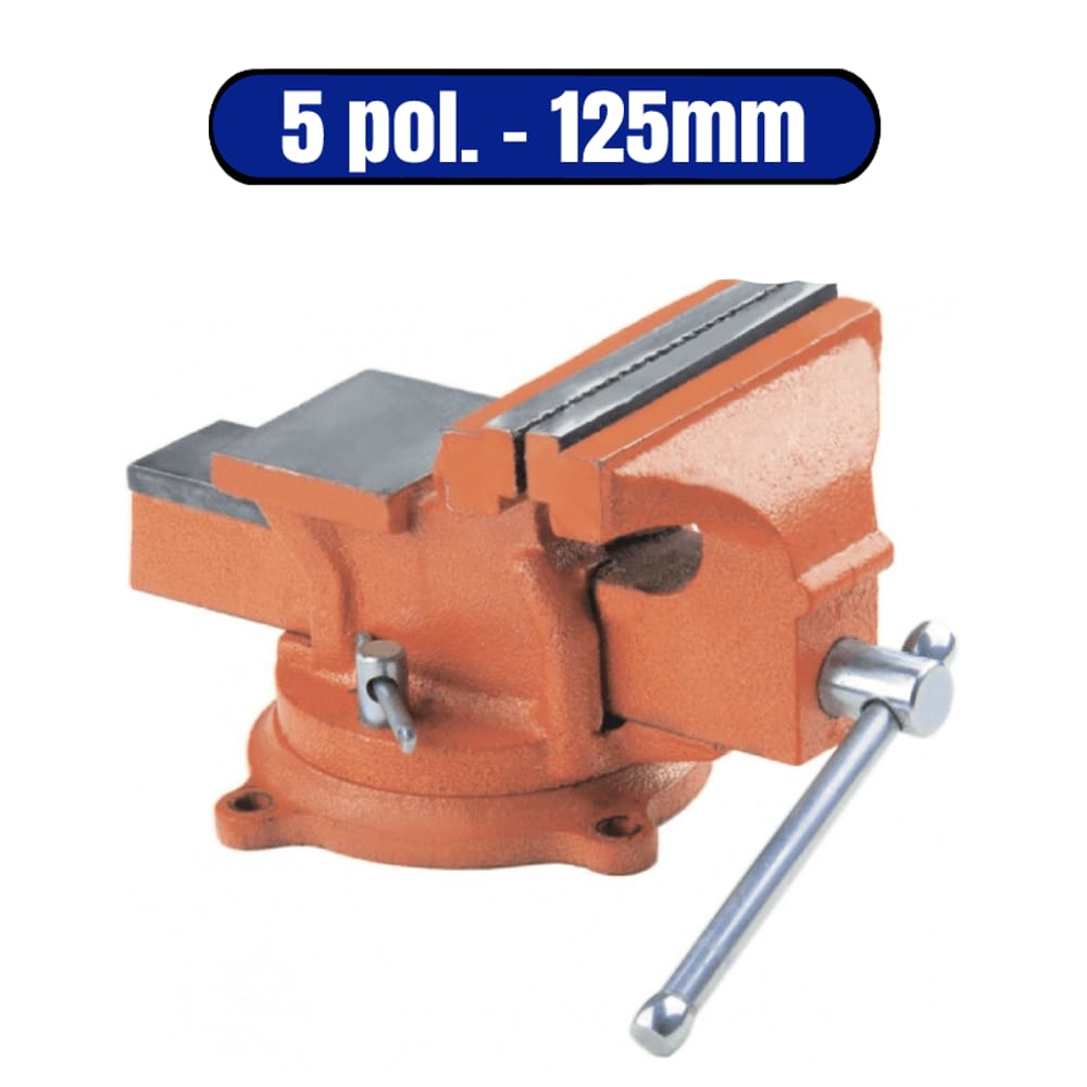 Torno Bancada Fixo 5 pol. 125mm - MTX (1862555)