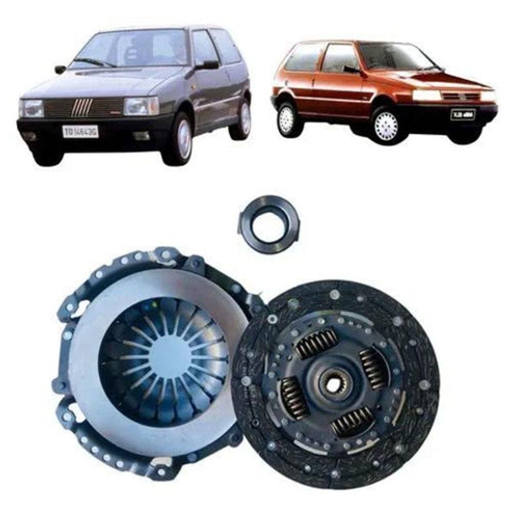 Kit Embreagem Uno 1.0 1985 1986 1987 1988 1989 1990
