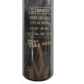 Capacitor Eletrolitico De Partida 220V 216 - 259Uf Sibratec