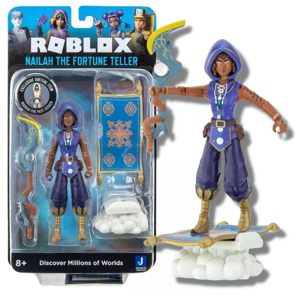 Boneco Roblox Avatar Shop com Item Virtual Exclusivo 9 pçs - 2219