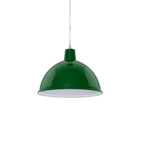 Lustre Pendente Taschibra TD 821 E27 Bivolt Verde