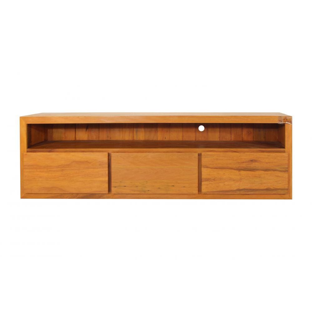 Rack Milão 190cm - Peroba Rosa