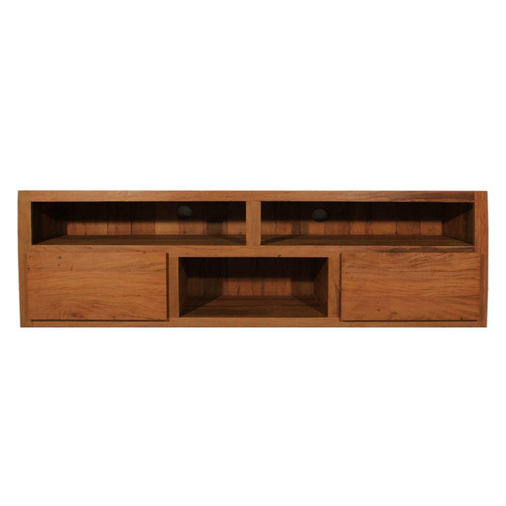 Rack Milão 150cm - Peroba Rosa