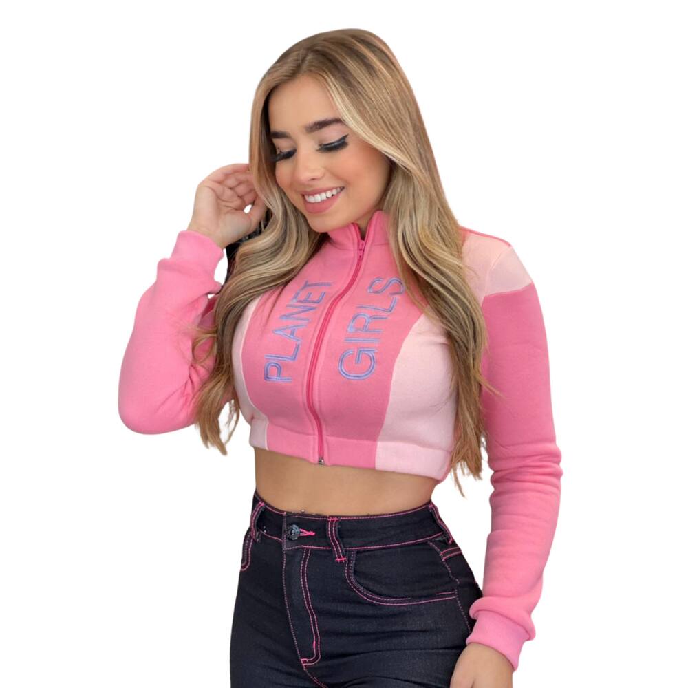 chest cropped moletom com capuz