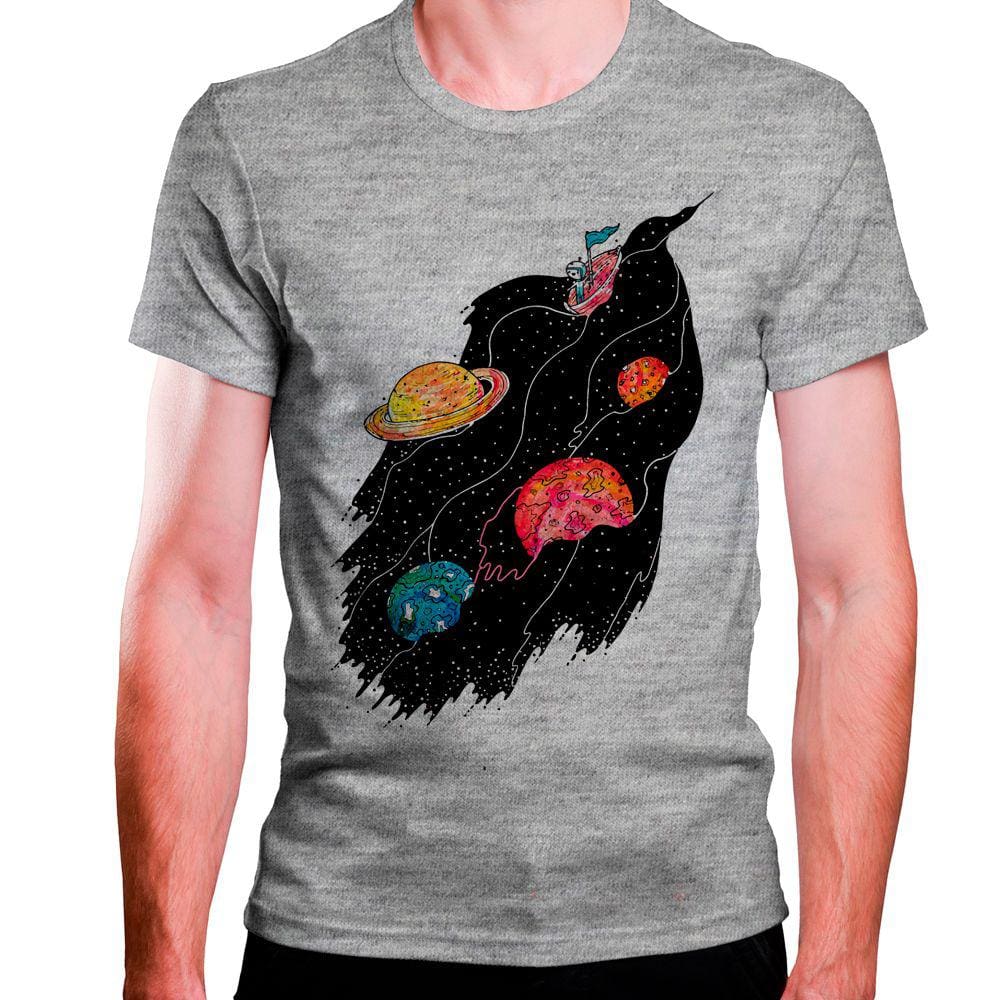 Camiseta Masculina Planetas