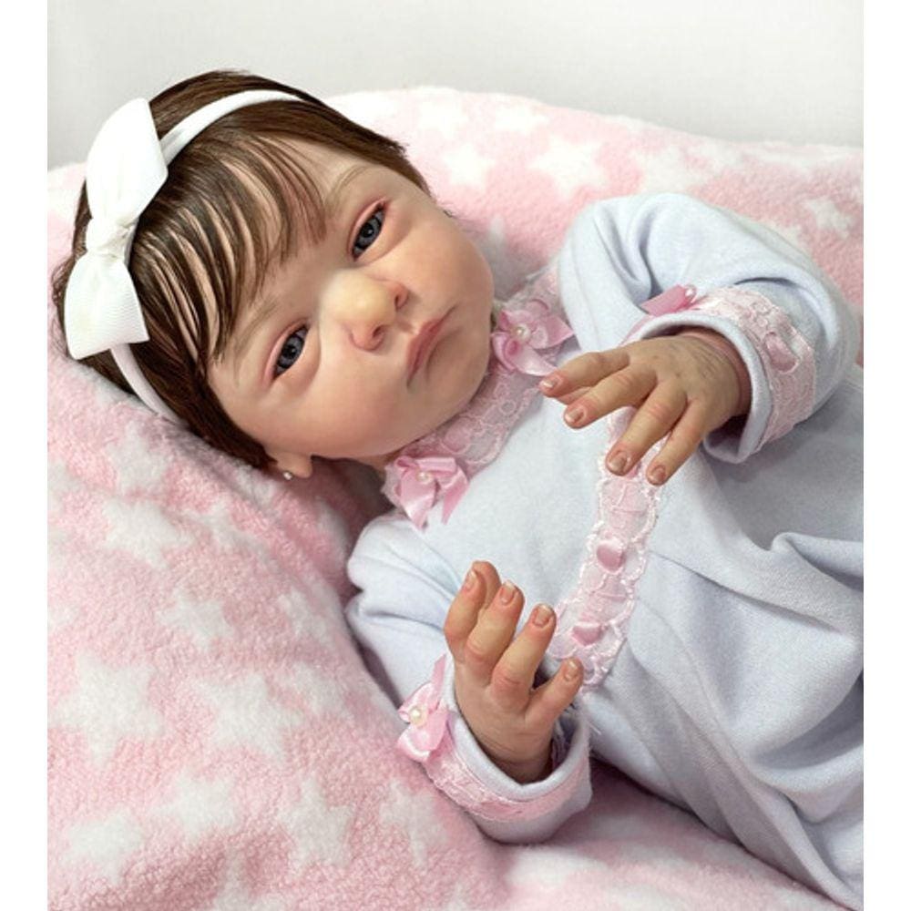 Bebe Reborn Menina, Princesa Feito A Mão, Molde Malea
