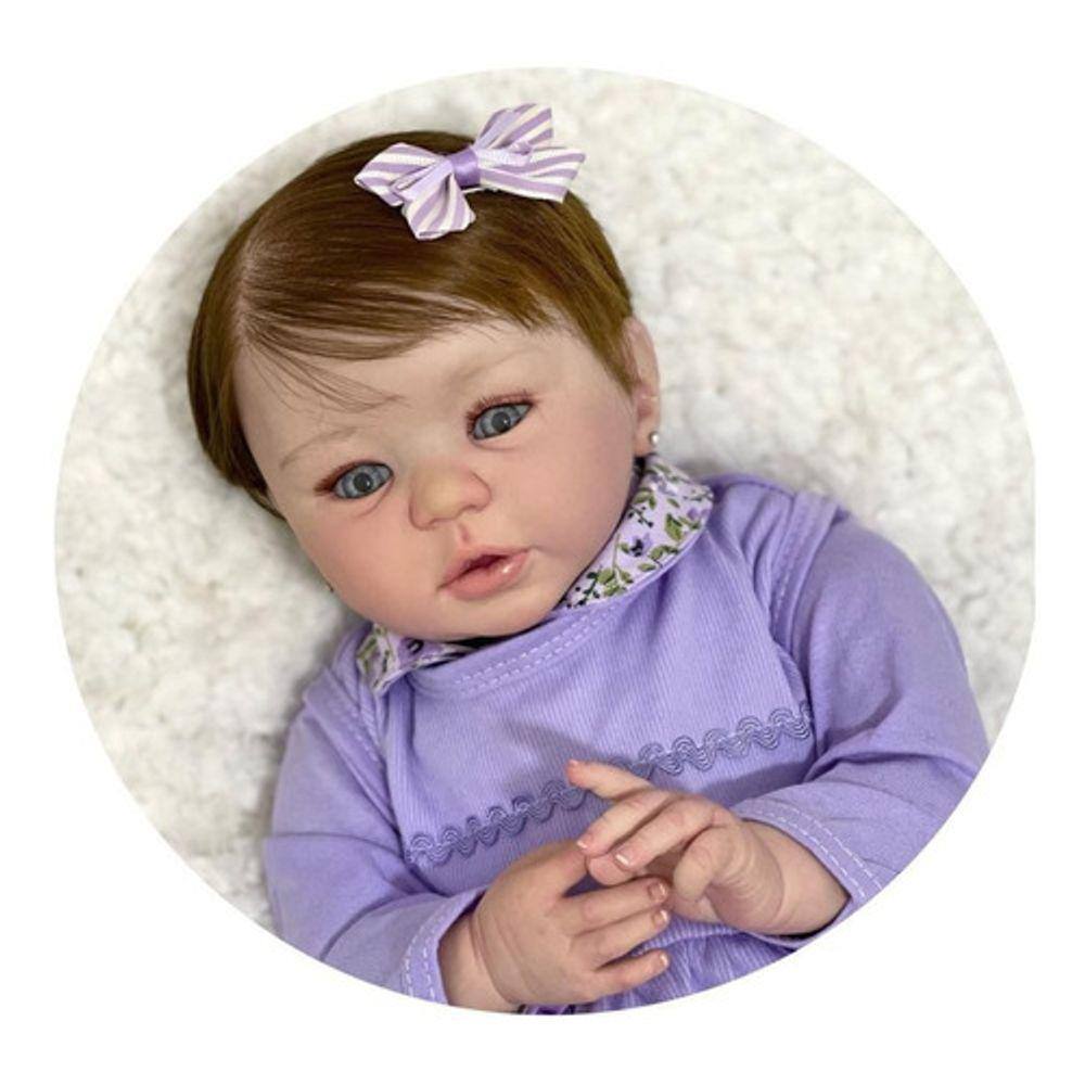 Bebe Reborn Linda Realista Perfeita Kylin Tecido