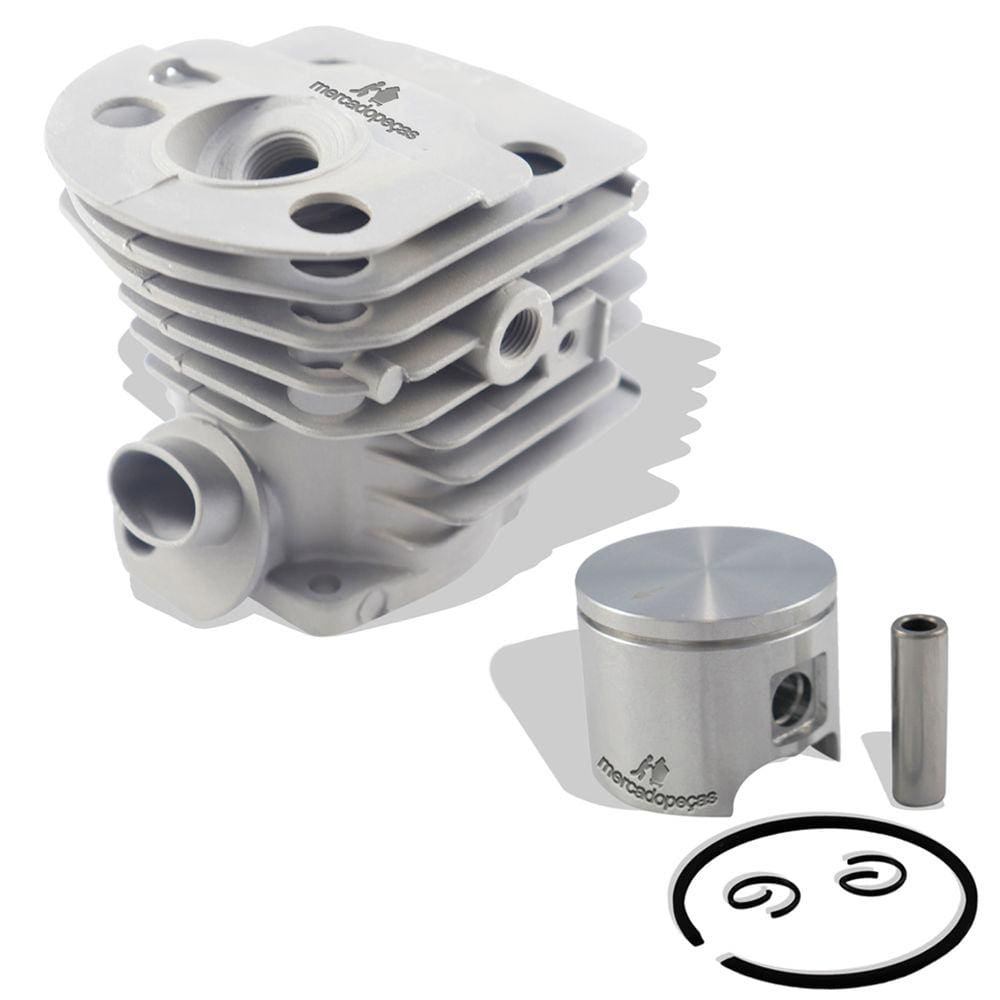 Kit Cilindro Completo P/ Motosserra Husqvarna 55 Pistão Anel