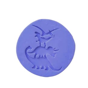 Molde De Silicone Silhueta Dinossauro