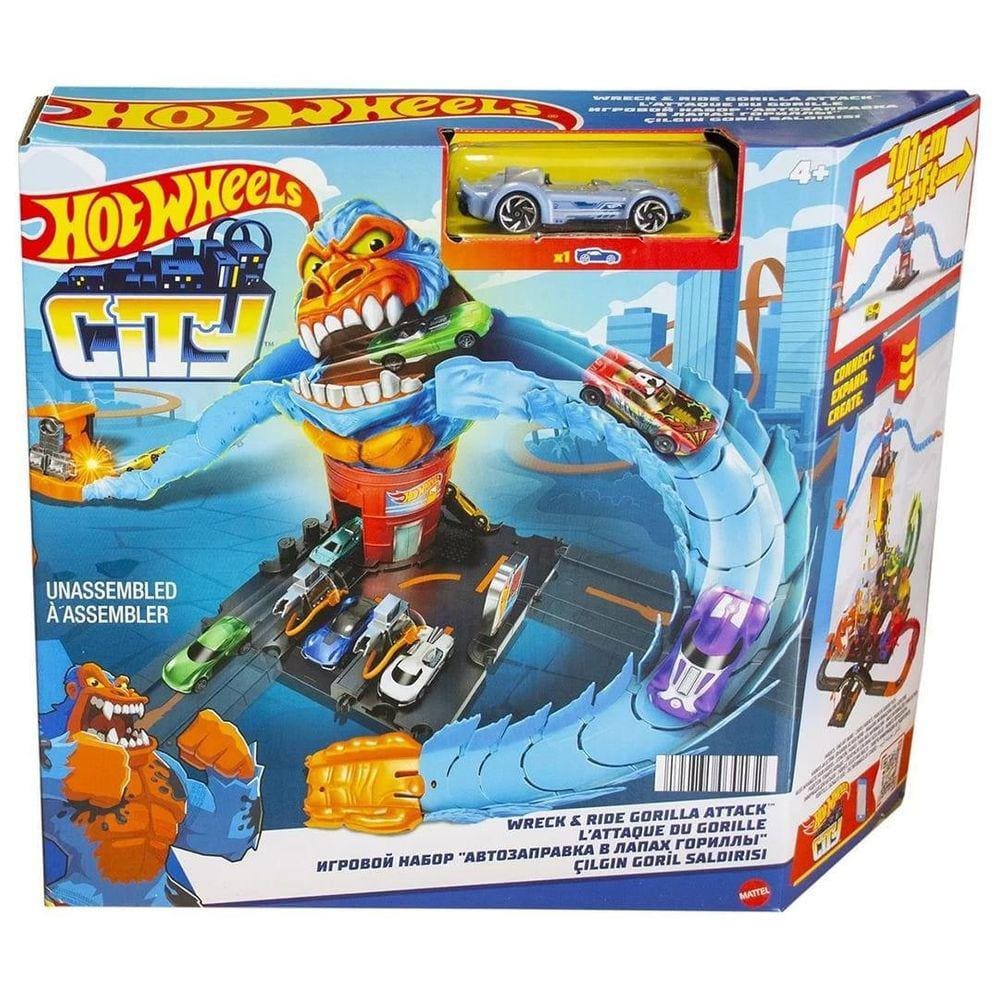 Pista Hot Wheels Mattel Estação Científica - Ccp76 em Promoção na