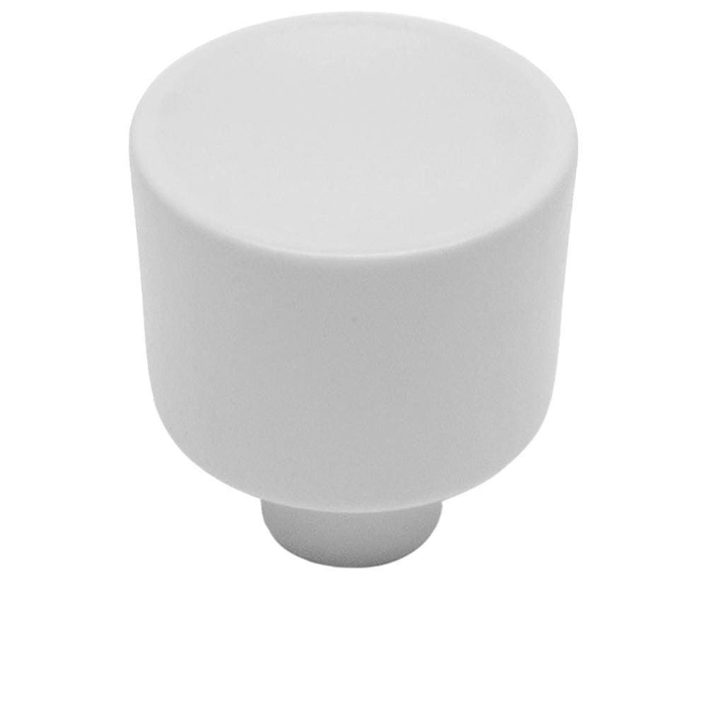 Puxador Yuma Ponto 19Mm Branco Fosco Torralba