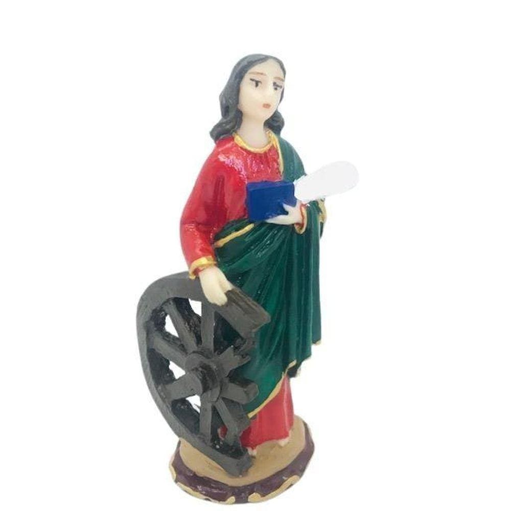 Imagem Santa Catarina Em Resina 7 Cm