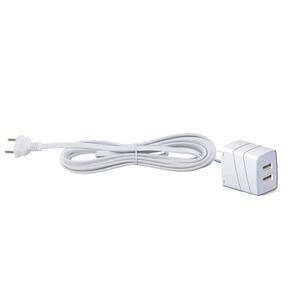 Extensão Cabo Prolongador Usb Duplo A 2,4A 1,5m - Force Line