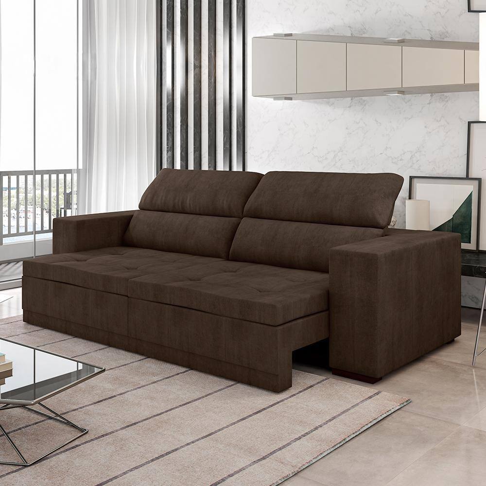 Sofa de 3 e 2 lugar quebec Casas Bahia