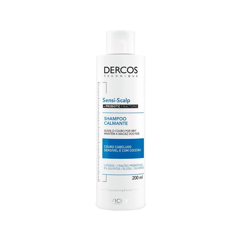 Vichy Shampoo Calmante Dercos Sensi- Scalp 200 ml