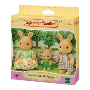 Sylvanian Families Familia Coelhos Raio De Sol Epoch
