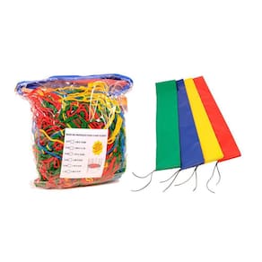 Kit Para Cama Elástica 4,30M Com Rede De Proteção E 8 Capas
