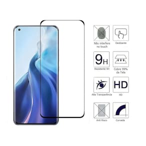 Película De Vidro 9h Anti Risco 3D 5D 9D Compatível Xiao.mi MI 11 ULTRA / MI 11 11 PRO