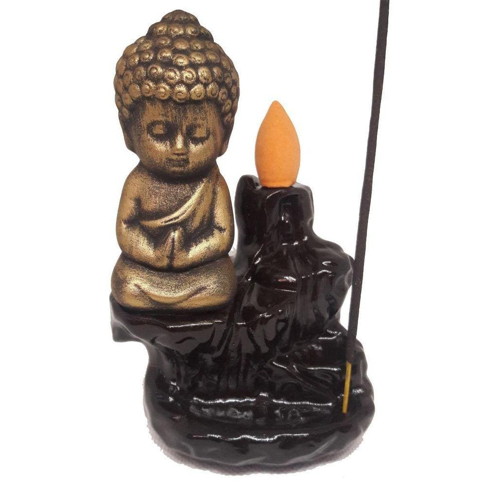 Kit Com 8 Incensários Cascata Budinha