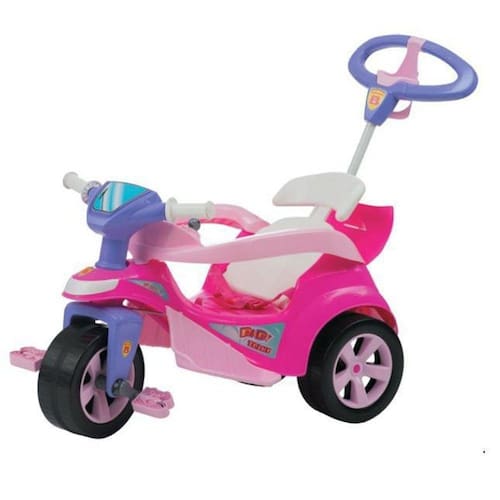 imagem-Baby Trike Evolution-Rosa Biemme