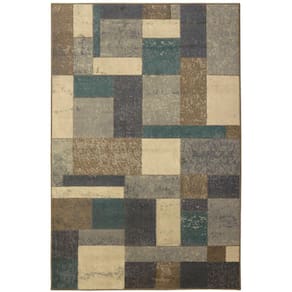 Tapete Capri 5771 Geometrico 3,00X4,00M 300X400Cm Turquesa