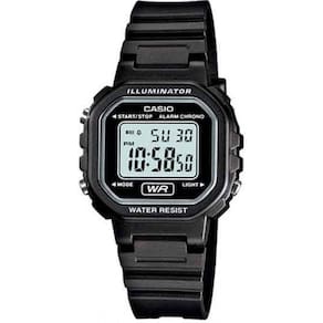 Relógio Casio Infantil Digital Illuminator Preto LA-20WH-1ADF